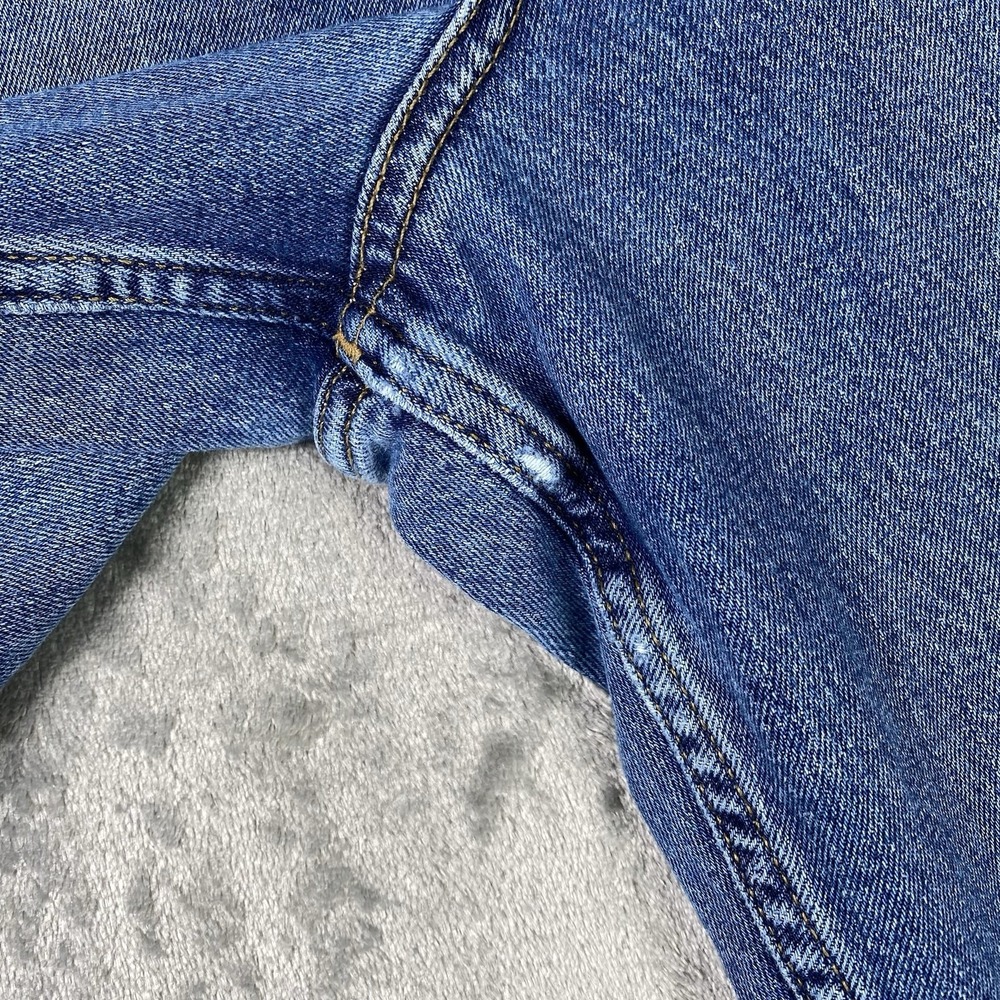 Anthropologie Pilcro The Skipper Cropped Wide Leg Jeans Womens 34 Blue High Rise - Picture 3 of 16